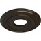 Ekena Millwork Classic Ceiling Medallion (Fits Canopies up to 7 1/4"), 12 3/8"OD x 4"ID x 1 1/8"P, Stone Hearth CM12CLSHF - alternate 4